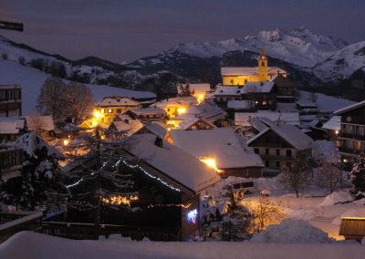 La nuit tombe